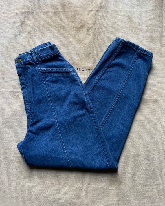 80s High Waist Jeans - image 1