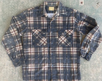 Sears Printed Flannel Shirt