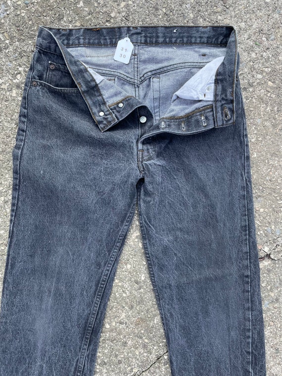 Black Levis 501 Denim - image 5
