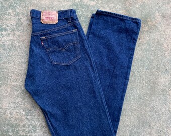 Vintage 90S Levis Jeans 501 Beige Made in UK Code 299 Light
