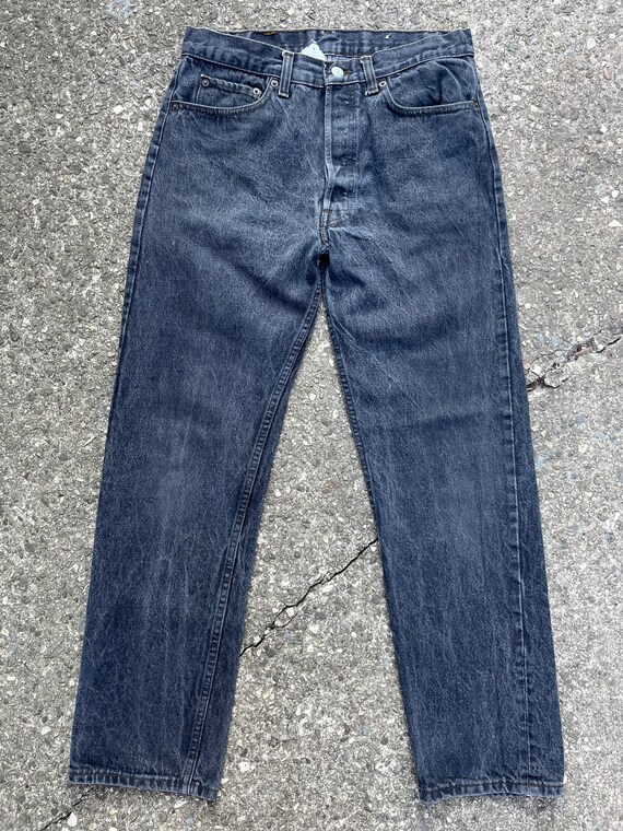 Black Levis 501 Denim - image 3