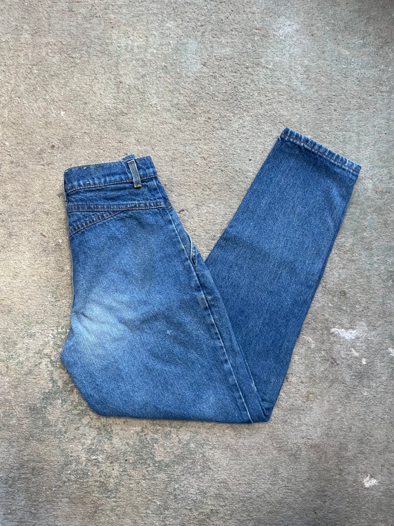 Pleated Levis Denim