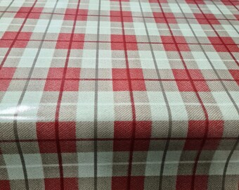 Christmas Tablecloth Cover Rectangle Square Scotland Checks Cotton Table Cover