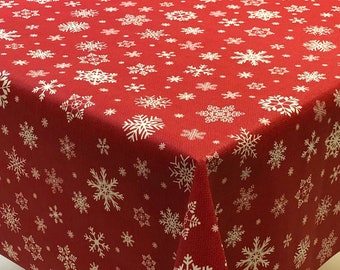 Christmas table cloth uk deals