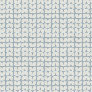 Oilcloth Tablecloth Scandinavian Tulips Blue, Wipe Clean Cotton Cloth With PVC Coating , Round, Square, Oval  or Rectangle