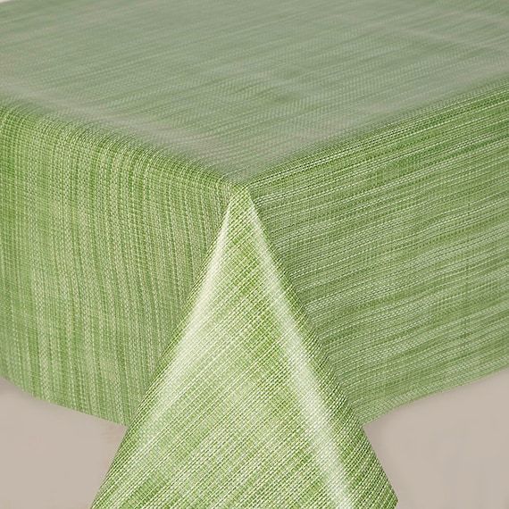 Afwijzen Surichinmoi Walter Cunningham PVC tafelkleed Hessisch linnen geweven effect groene print PVC - Etsy  Nederland