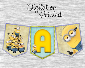 Girl Minion Banner Etsy