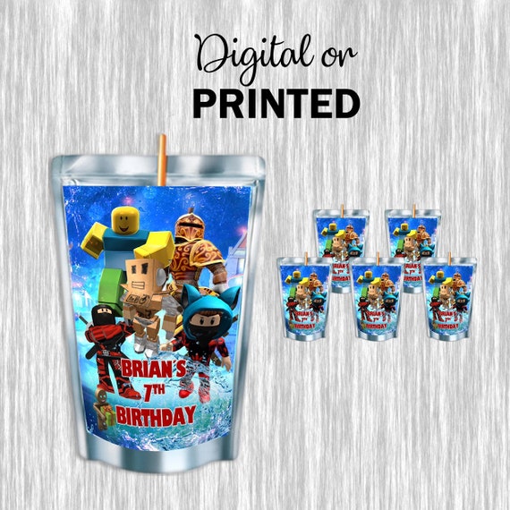 Roblox Juice Pouch Labels Digital Or Printed Etsy - roblox juice pouch labels digital or printed