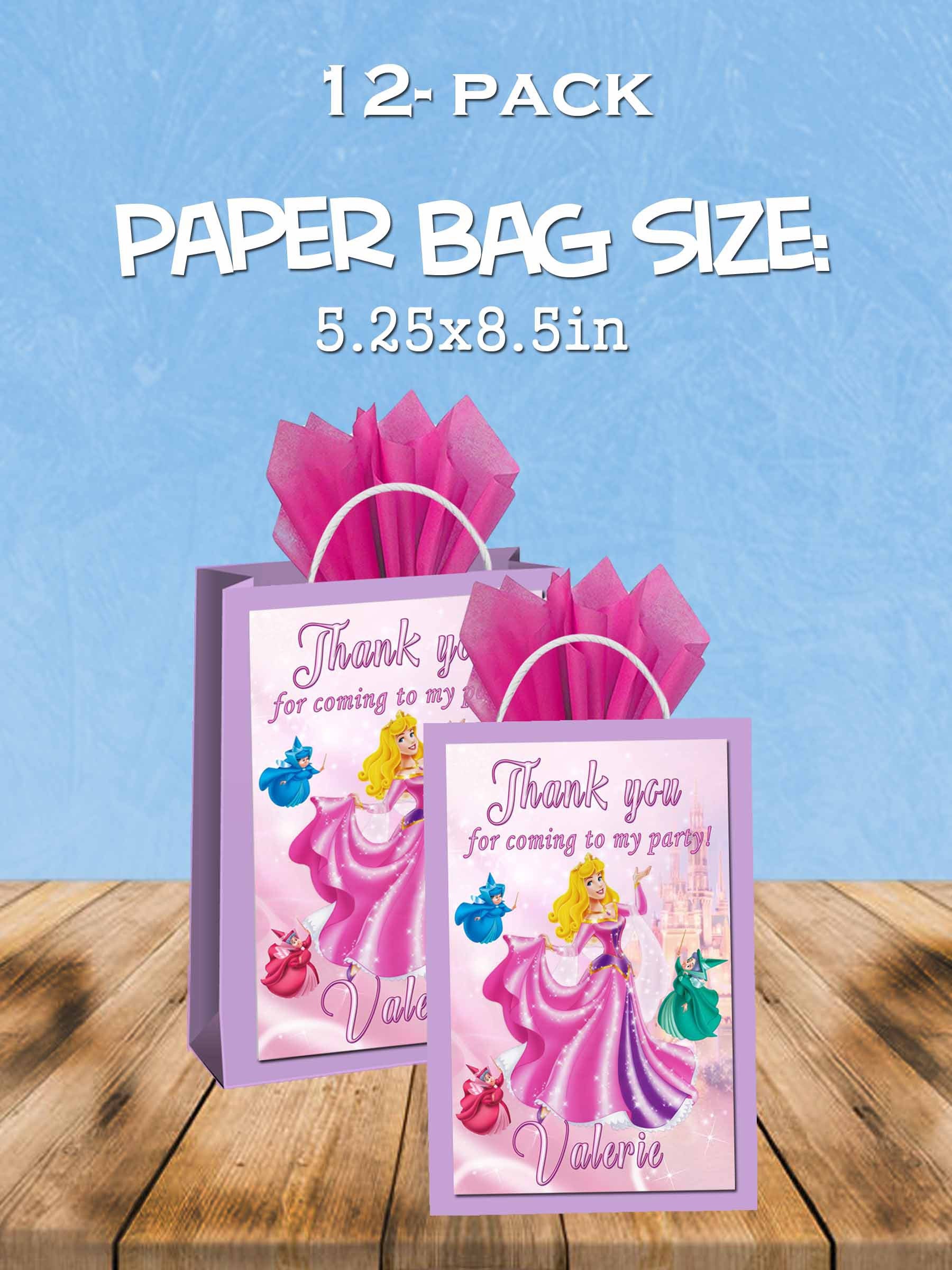Sleeping Beauty favor bags gift bags candy bags 12pack Etsy