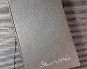 Libro de tapa dura "Los asombrosos resultados del pensamiento positivo", edición de 1961.