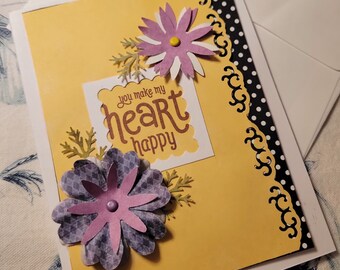 Greeting Cards-4 Assorted Handmade