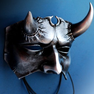 Devil mask  silver