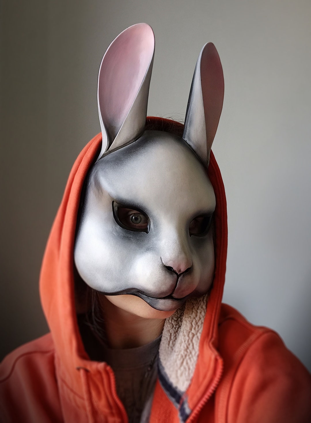 Rabbit Mask - Etsy
