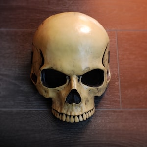 Skull mask classic 2 in  ivory color