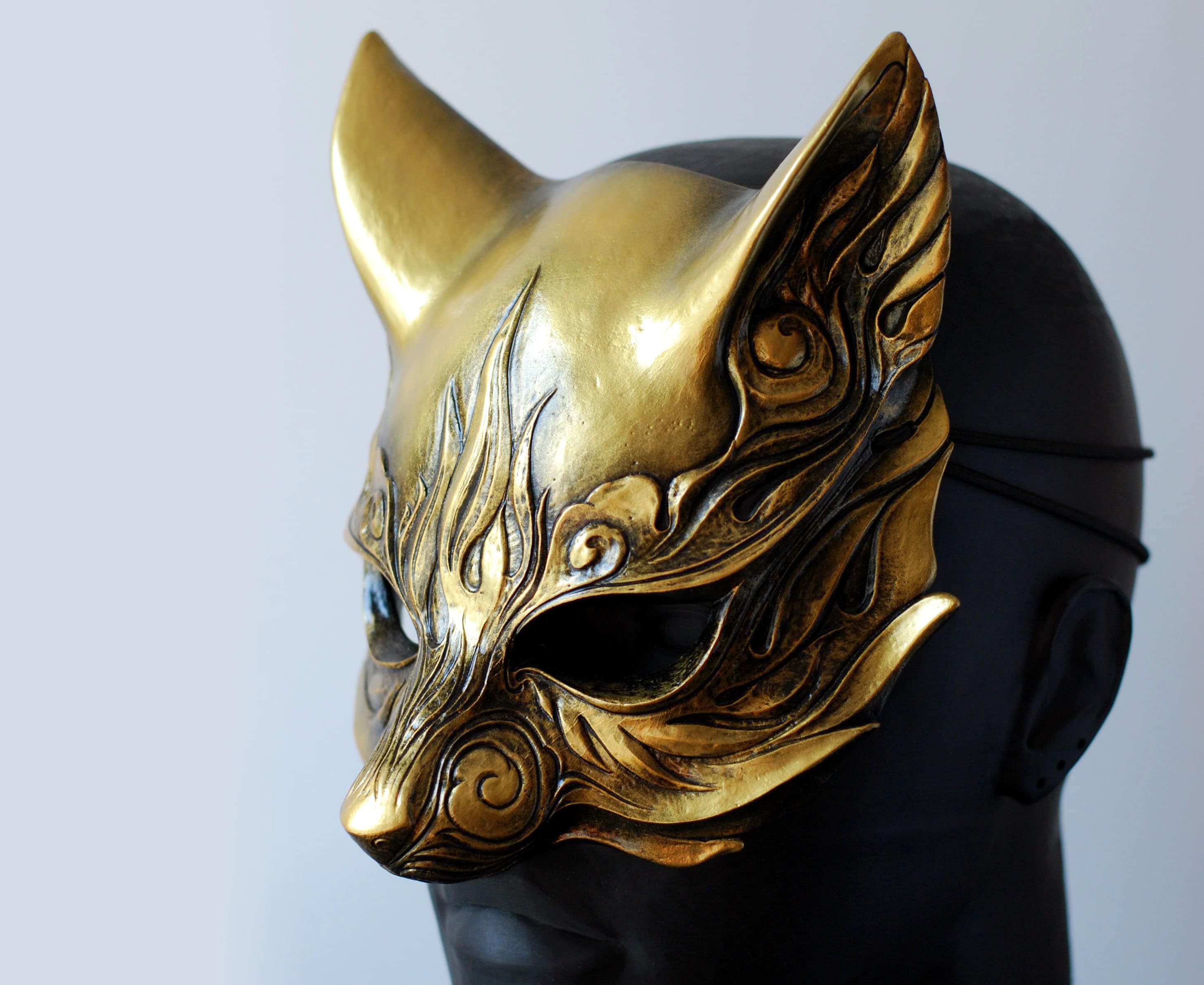 Fox mask gold
