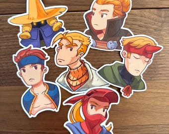 FFT stickers - set of 6