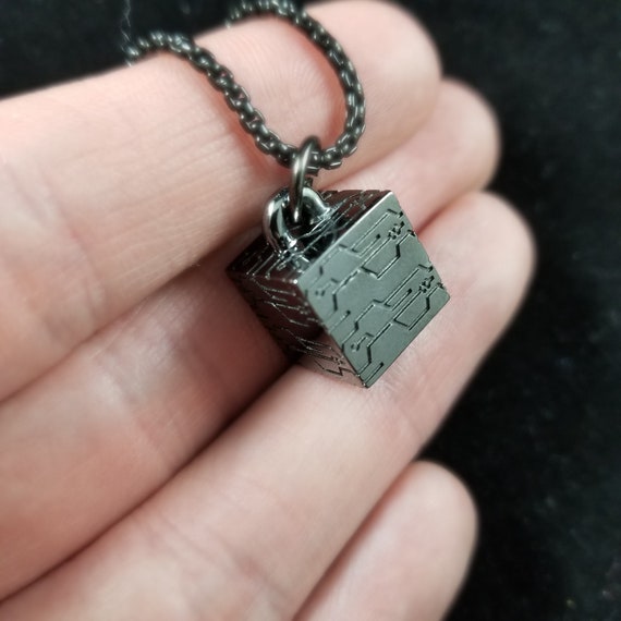 Nier Automata Black Box Necklace Etsy