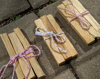 Palo Santo Sticks - 1, 2, or 3 Palo Santo Stick Bundles, Holy Palo Santo Wood