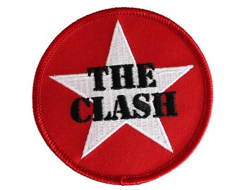 The Clash Cartoon faces Patch