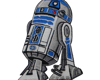 Star Wars R2D2 Embroidered Iron On Patch - OFFICIAL 05-F