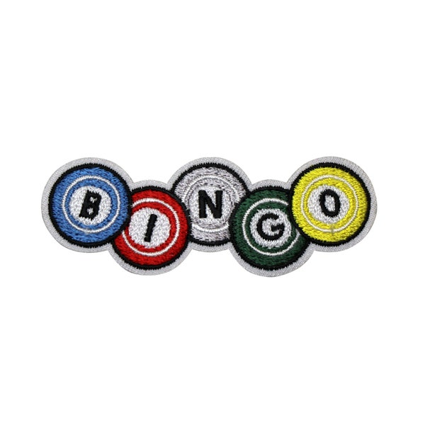 BINGO Embroidered Iron On Patch -