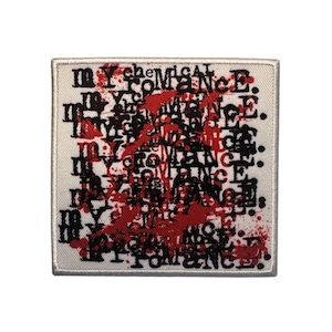 My Chemical Romance Sweet Revenge Repeat Printed Iron On Patch - OFFICIAL  34-G
