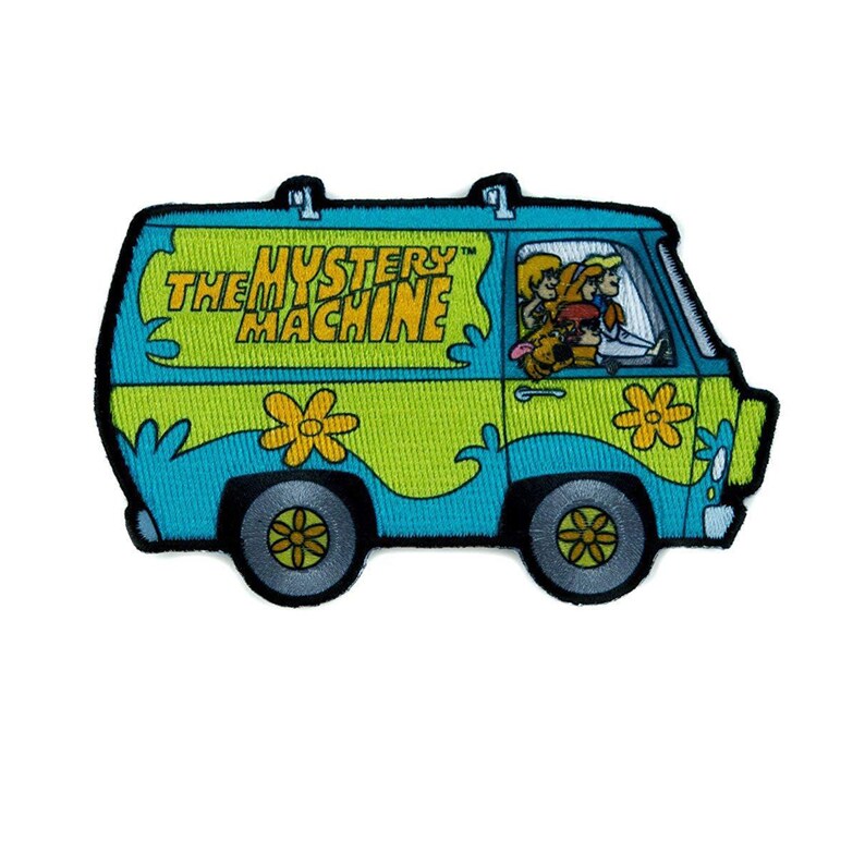 Scooby-Doo Mystery Machine Dye Sublimation Iron On Patch