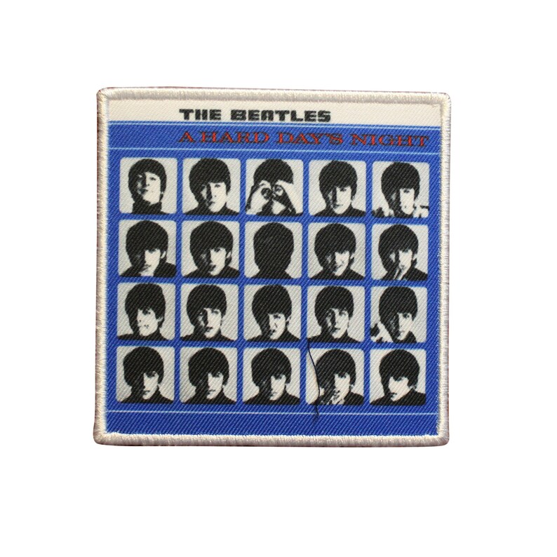 The Beatles A Hard Days Night Printed Sew On Patch