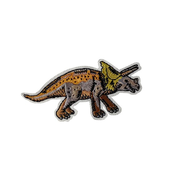 Iron on Triceratops Patch Iron on Triceratops Patch