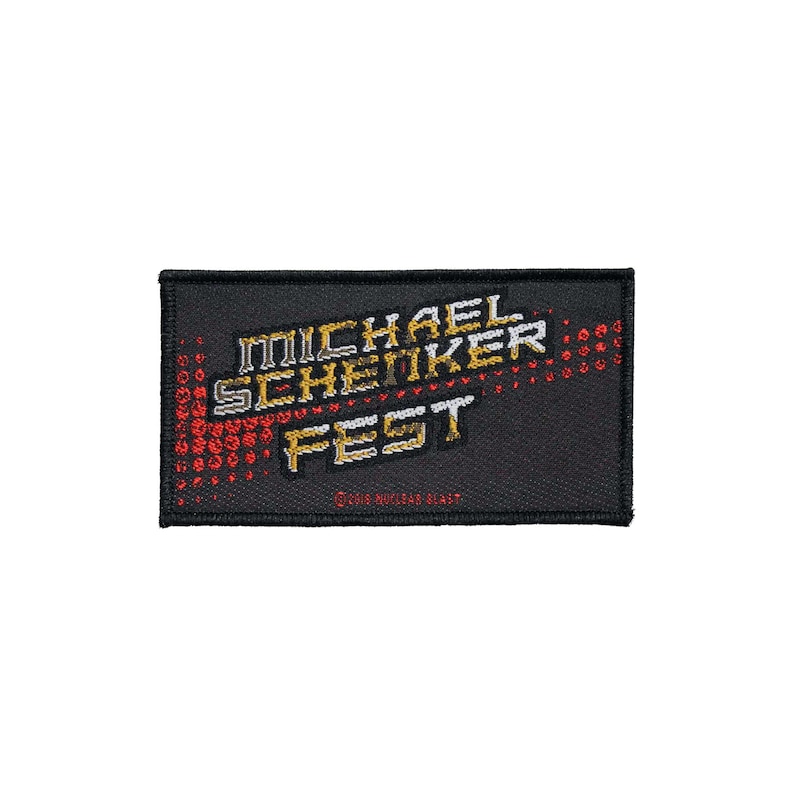 Michael Schenker Fest Woven Sew On Battle Jacket Patch Officially Licensed