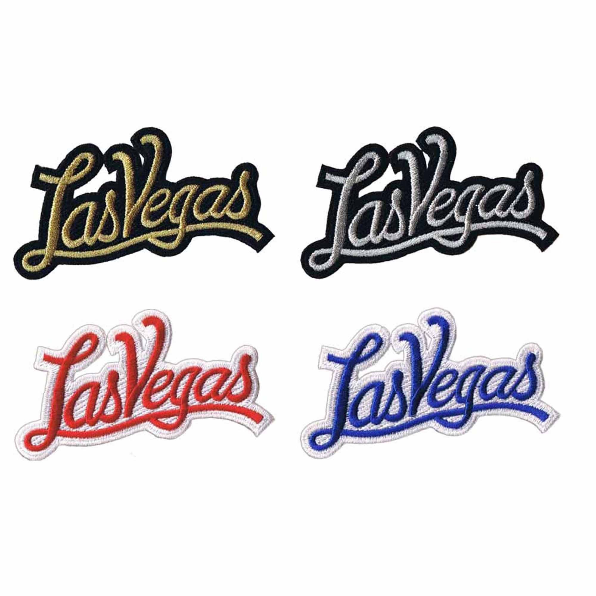 Las vegas embroidered iron on patch  etsy