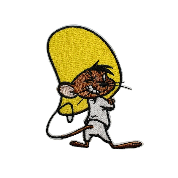 Speedy Gonzales Wink Looney Tunes Embroidered Iron On Patch  - OFFICIAL