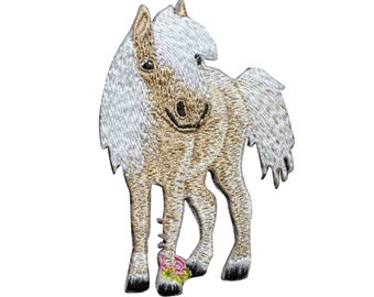 Animal Club Pony Embroidered Iron On Patch