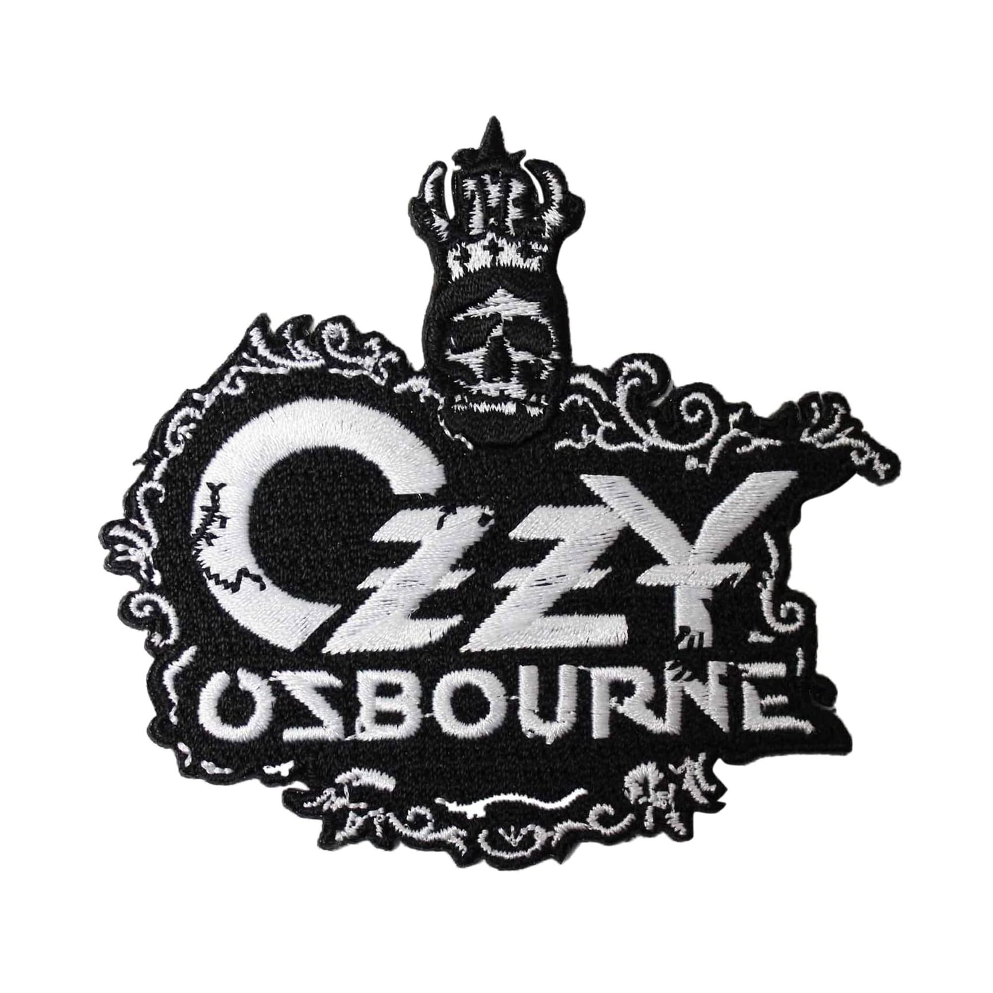 Ozzy Osbourne Patch~Embroidered~Iron or Sew on~4 7/8" x 2"~FREE US Mail 