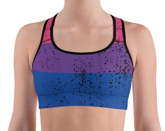 gay pride sports bra