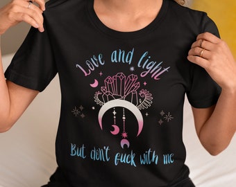 Trans Pride T-Shirt: Celestial Witchy Pagan Design