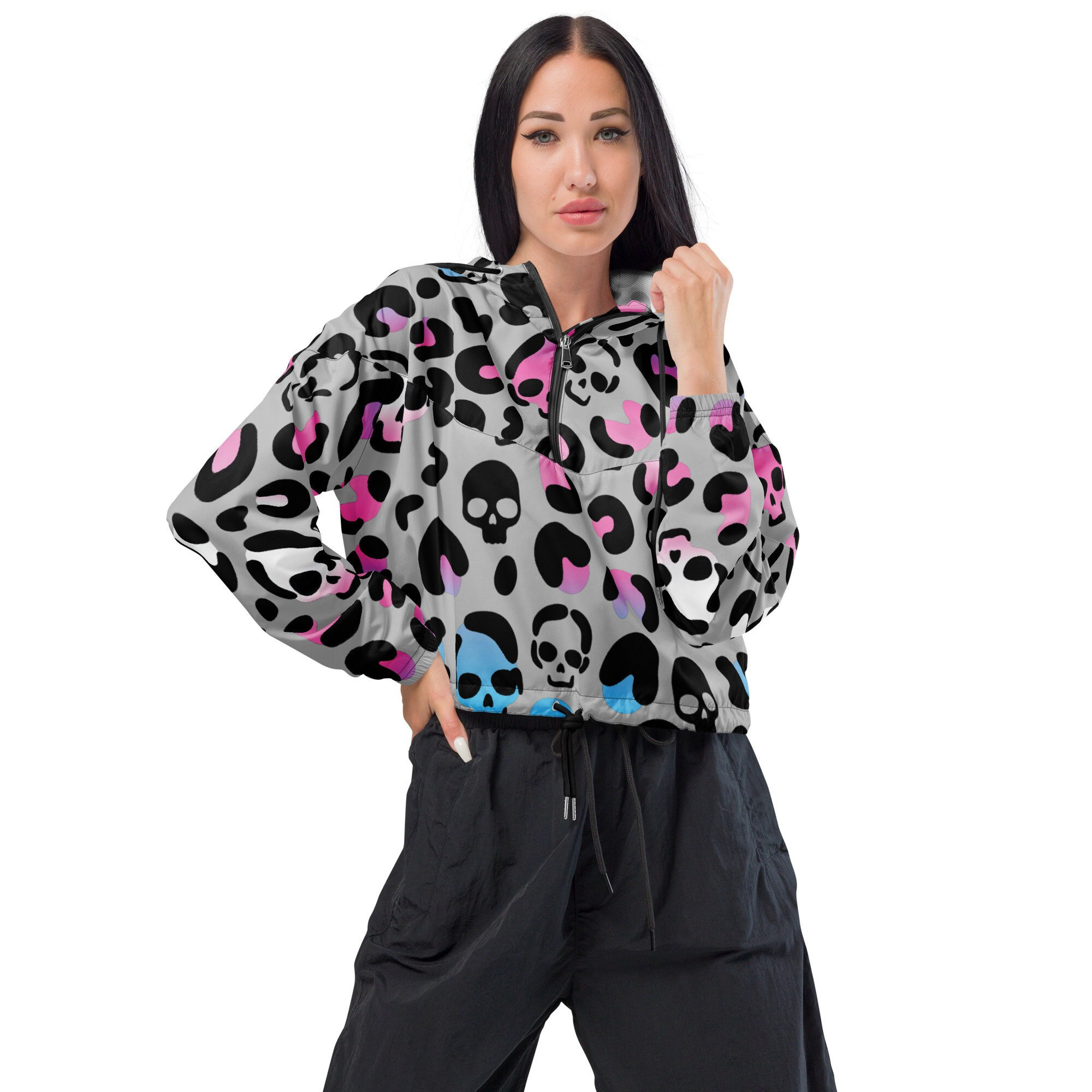 Animal Print Windbreaker – Style & Grace Co