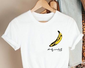 BANANA Tee, Banana Shirt, Banana T-Shirt, Pop Art Tee