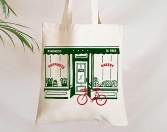 Personalized Baker Tote Bag Personalized Baker Tote Bag