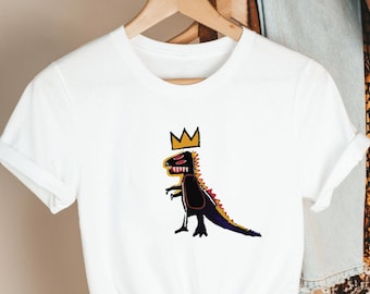 Dinosaur Shirt, Dinosaur Tee, Dinosaur Shirt, Art Tee, Art Shirt, Artist Tee, Art Gift,Artist Gift,Design Tee,Design Shirt,Special Gift