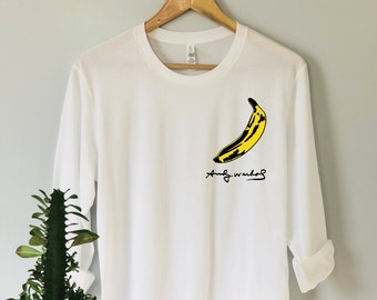 BANANA Tee, Banana Shirt, Banana T-Shirt, Pop Art Tee
