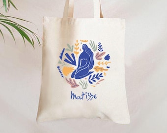 Blue Woman by Henri Matisse Bag, Art Bag, Blue Nude, Matisse Bag,Henri Matisse, Artist Tote Bag, Cubism, Eco-friendly Bag, Canvas Artist Bag
