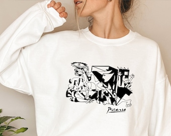 GUERNICA by Picasso Sweatshirt Painter Artwork  Art Gift