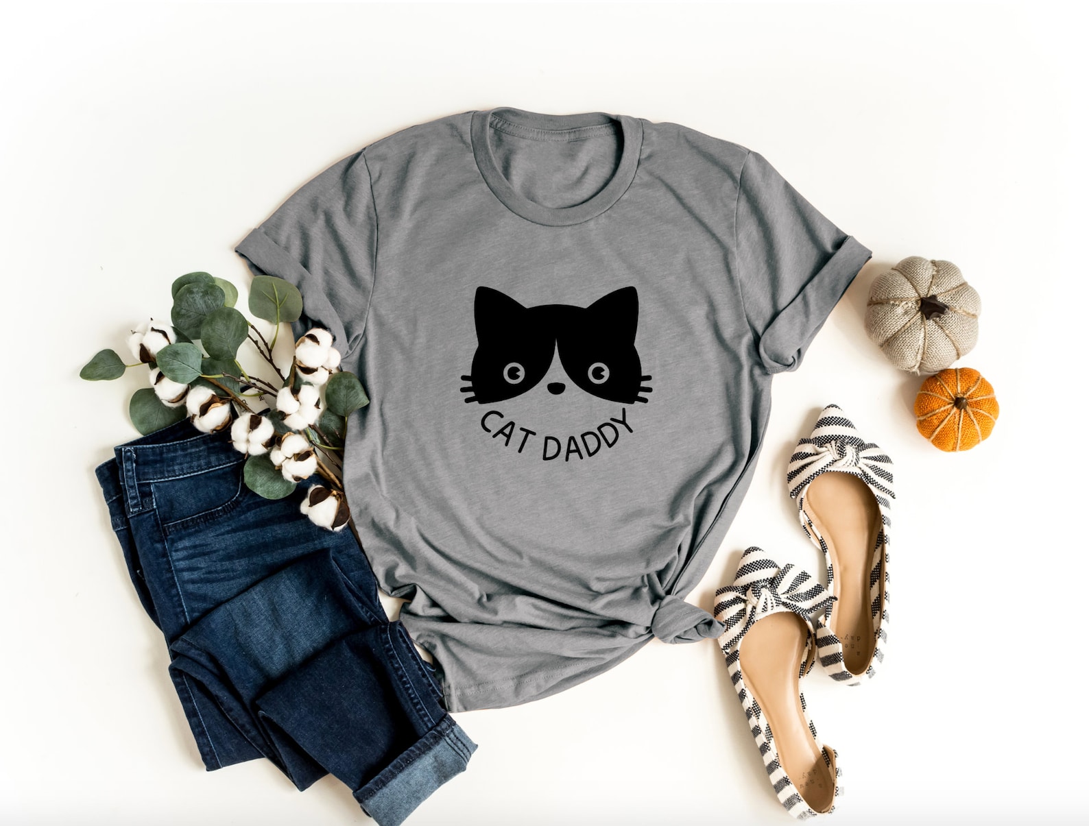 Cat Dad Cat Daddy TShirt Etsy