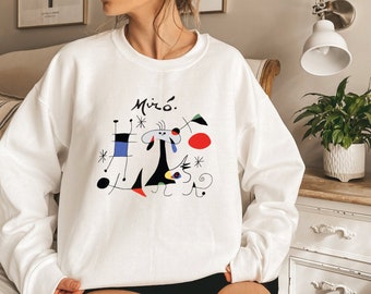 Joan Miro Sweatshirt,  Artist  Art Gift