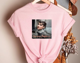 Audrey Hepburn Shirt, Classic Hollywood Tee, Gift
