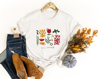 Henri Matisse Illustration Tee, Abstract Artwork Shirt