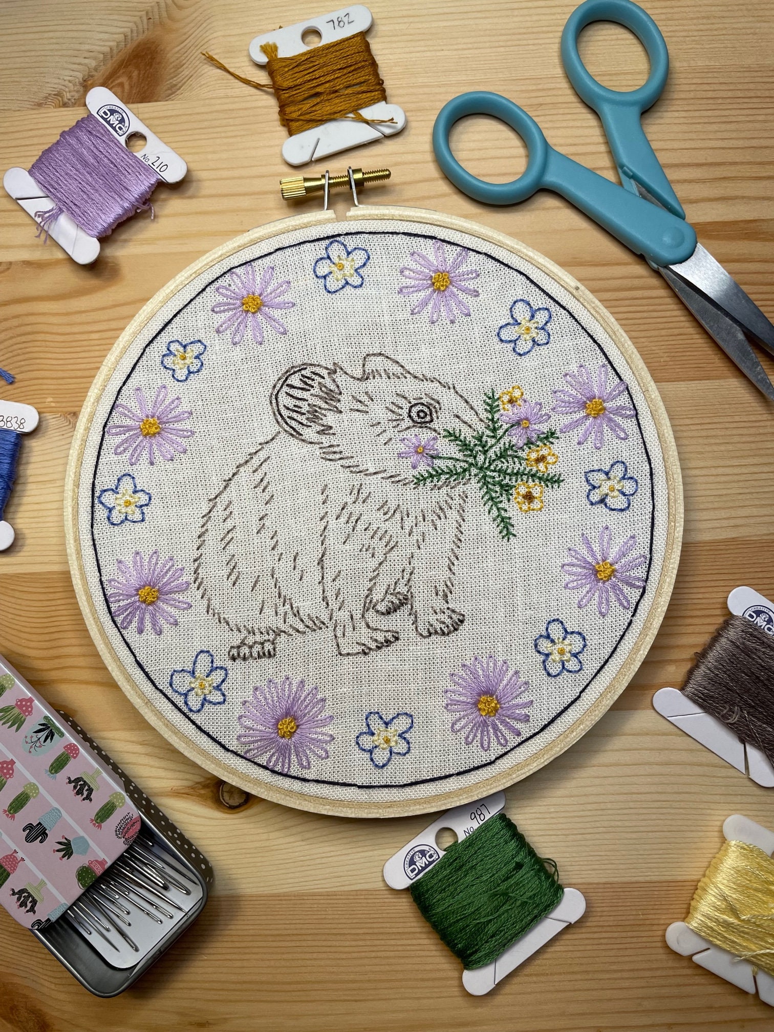 PDF Embroidery Pattern | Alpine Adventurer | American Pika |wildlife ...