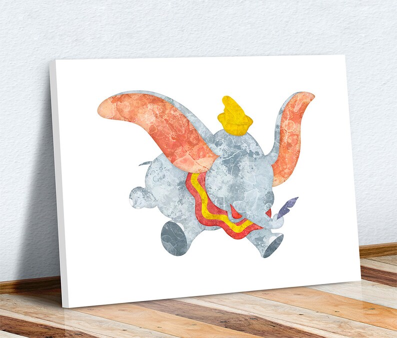 Dumbo wall art digital download dumbo print instant download Etsy