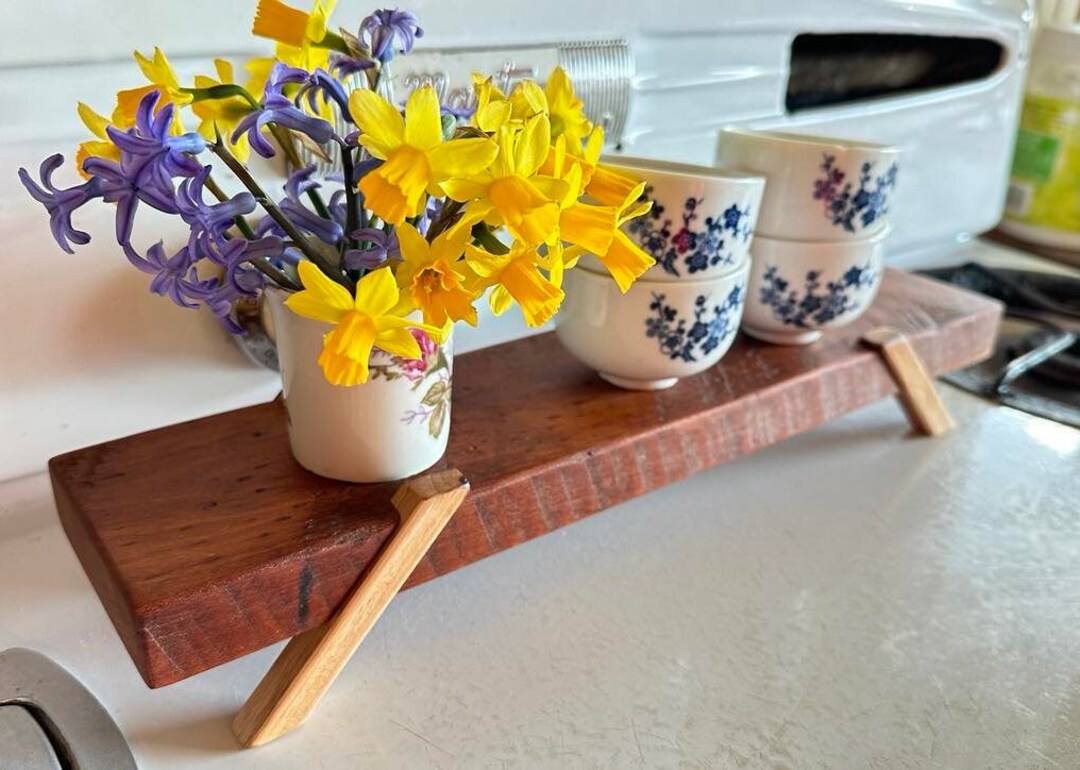 Rustic Wood Riser, Rustic Farmhouse Table Riser, Rustic Display ...